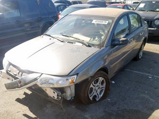 1G8AJ52F24Z222891 - 2004 SATURN ION LEVEL GRAY photo 2