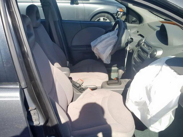 1G8AJ52F24Z222891 - 2004 SATURN ION LEVEL GRAY photo 5