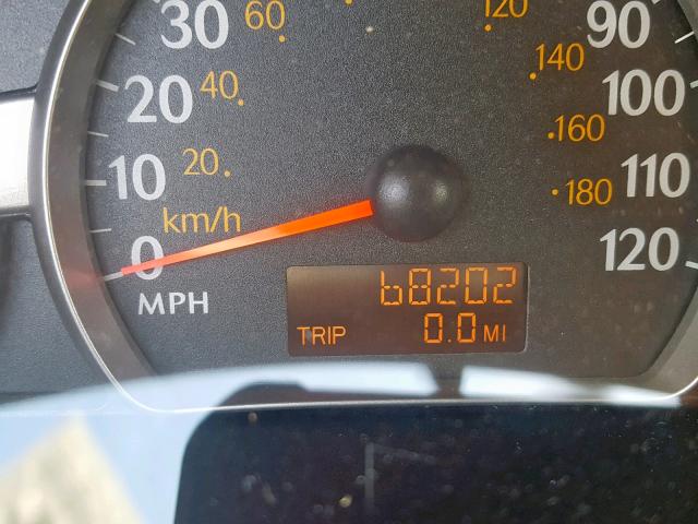 1G8AJ52F24Z222891 - 2004 SATURN ION LEVEL GRAY photo 8