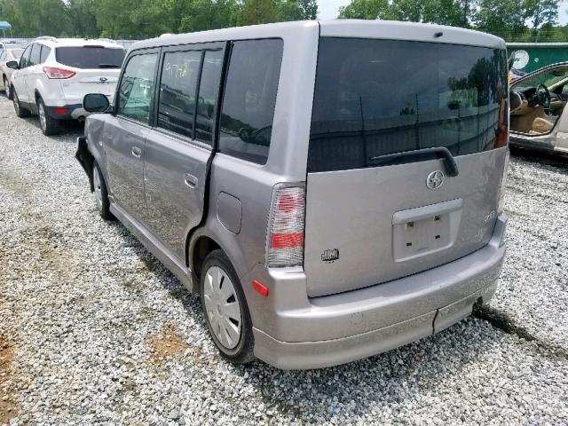 JTLKT324264117473 - 2006 TOYOTA SCION XB 银色 照片 3