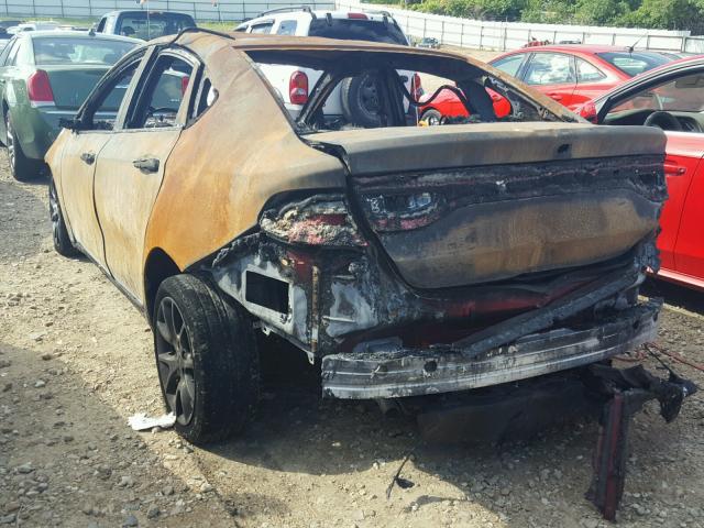 1C3CDFBA4DD296072 - 2013 DODGE DART SXT BURN photo 3