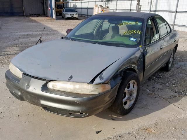 1G3WH52K4WF353006 - 1998 OLDSMOBILE INTRIGUE GRAY photo 2