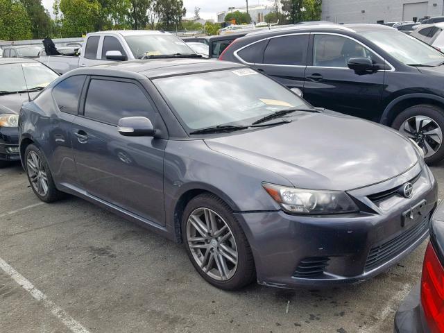 JTKJF5C71C3035442 - 2012 TOYOTA SCION TC ნაცრისფერი ფოტო 1