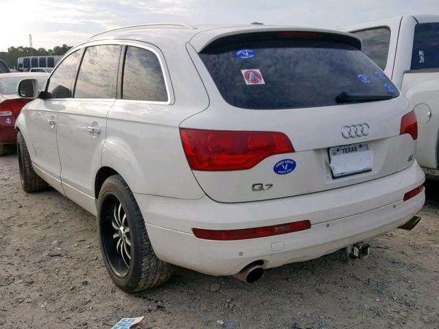 WA1BV94LX7D041090 - 2007 AUDI Q7 4.2 QUA WHITE photo 3