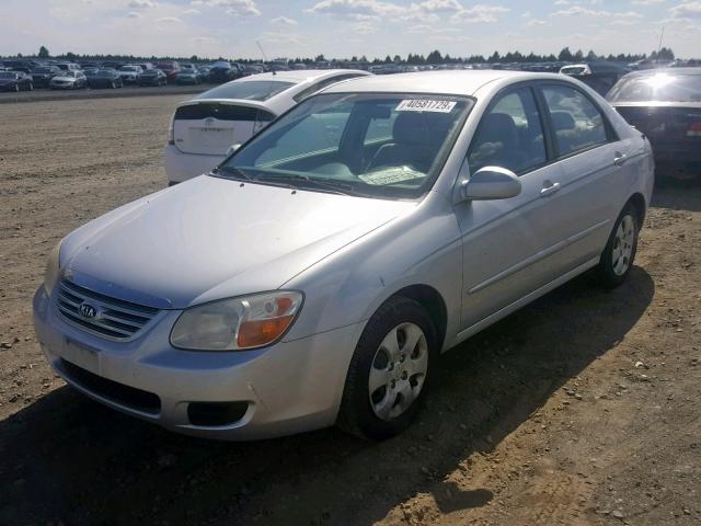 KNAFE121675447367 - 2007 KIA SPECTRA EX SILVER photo 2