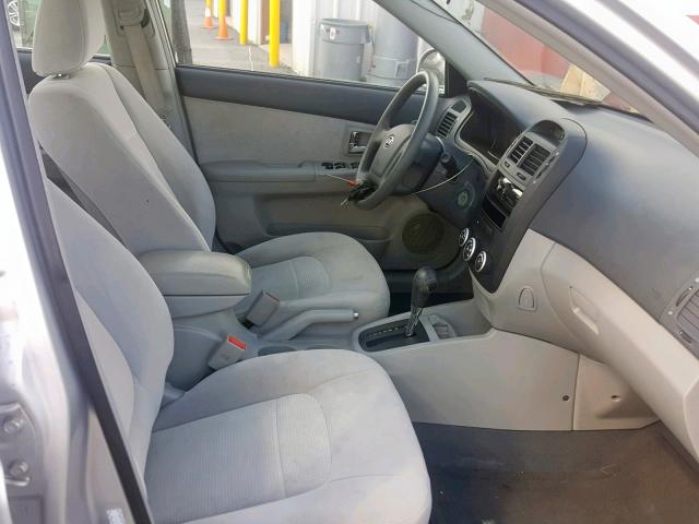 KNAFE121675447367 - 2007 KIA SPECTRA EX SILVER photo 5