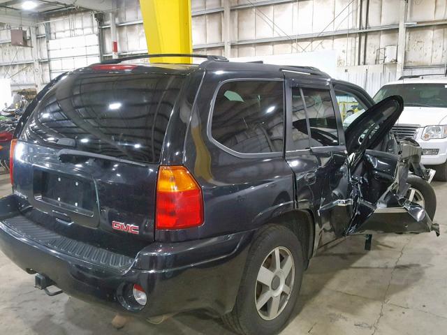 1GKDT43S992105607 - 2009 GMC ENVOY SLT BLACK photo 4