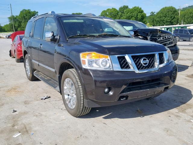 5N1AA0NE8FN607017 - 2015 NISSAN ARMADA PLA BLACK photo 1