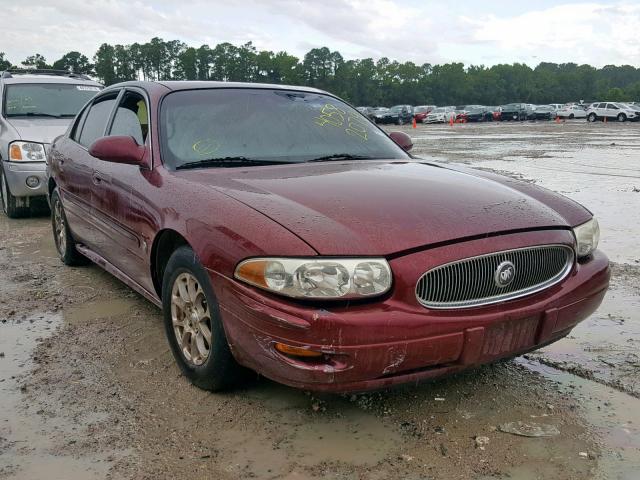 1G4HP54K314172472 - 2001 BUICK LESABRE CU BURGUNDY photo 1