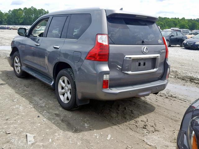 JTJBM7FXXB5026666 - 2011 LEXUS GX GRAY photo 3