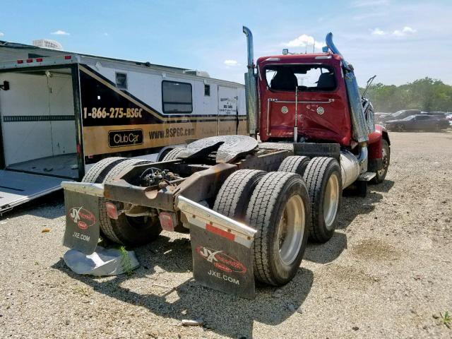 1XP5DU9X12N575391 - 2002 PETERBILT 379 MAROON photo 4