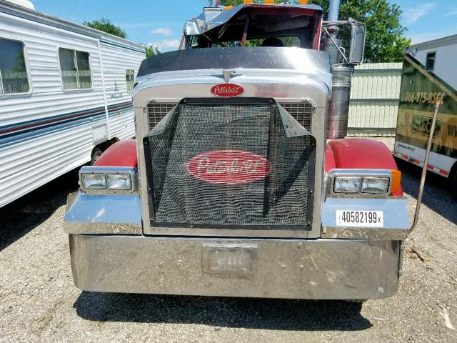 1XP5DU9X12N575391 - 2002 PETERBILT 379 MAROON photo 7