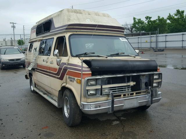 1GBEG25H5E7201178 - 1984 CHEVROLET G20 TWO TONE photo 1