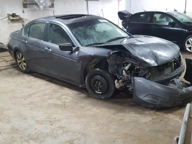 1HGCP26828A074478 - 2008 HONDA ACCORD EXL GRAY photo 1