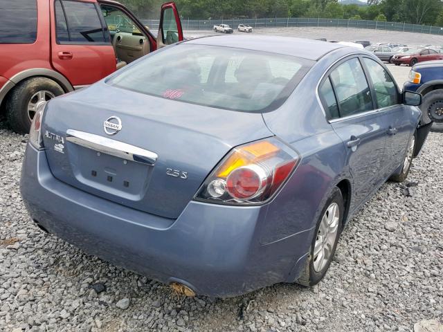 1N4AL2AP8BC135141 - 2011 NISSAN ALTIMA BAS BLUE photo 4