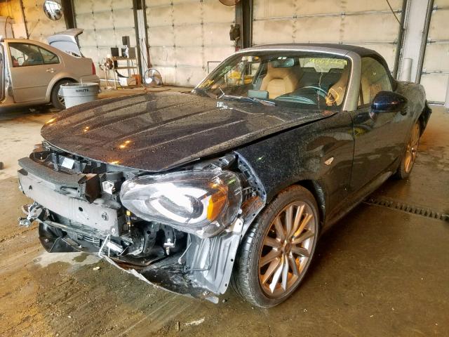 JC1NFAEK8J0135682 - 2018 FIAT 124 SPIDER BLUE photo 2