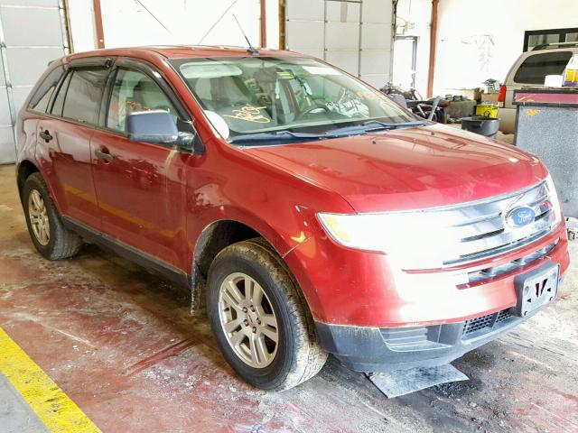 2FMDK46C87BB14451 - 2007 FORD EDGE SE RED photo 1