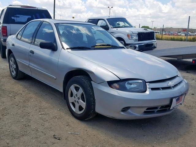 1G1JF52FX37309724 - 2003 CHEVROLET CAVALIER L SILVER photo 1