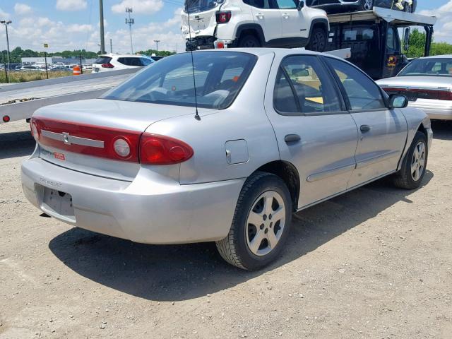 1G1JF52FX37309724 - 2003 CHEVROLET CAVALIER L SILVER photo 4