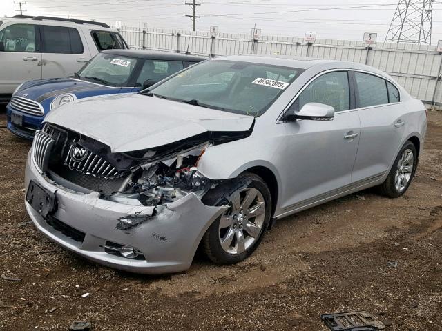 1G4GC5E35DF129503 - 2013 BUICK LACROSSE SILVER photo 2