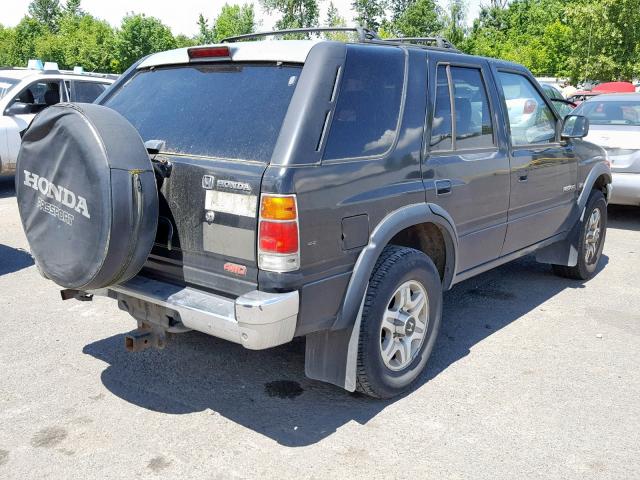 4S6CM58V6V4420024 - 1997 HONDA PASSPORT E BLACK photo 4