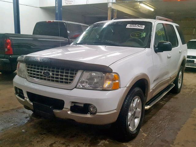 1FMDU74K95UB43180 - 2005 FORD EXPLORER E WHITE photo 2