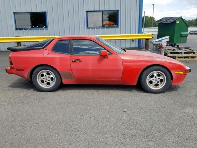 WP0AA0945FN452836 - 1985 PORSCHE 944 RED photo 9