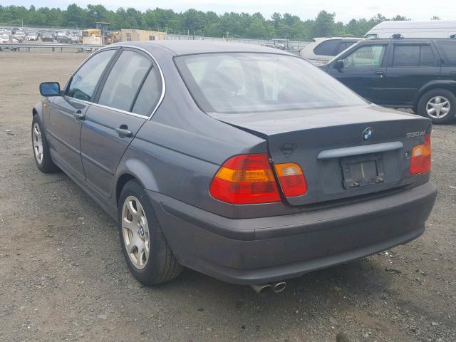 WBAEW53442PG20067 - 2002 BMW 330 XI BLUE photo 3