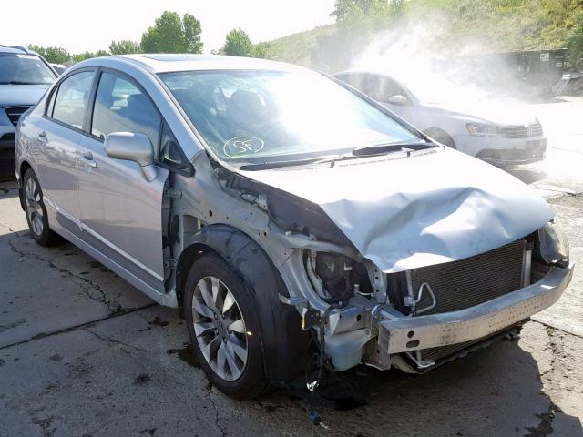 19XFA16969E010295 - 2009 HONDA CIVIC EXL 银色 照片 1