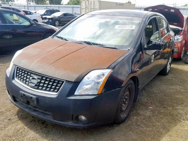 3N1AB61EX8L685881 - 2008 NISSAN SENTRA 2.0 BLACK photo 2