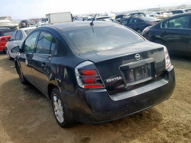 3N1AB61EX8L685881 - 2008 NISSAN SENTRA 2.0 BLACK photo 3