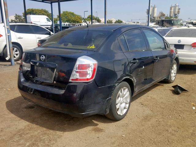 3N1AB61EX8L685881 - 2008 NISSAN SENTRA 2.0 BLACK photo 4