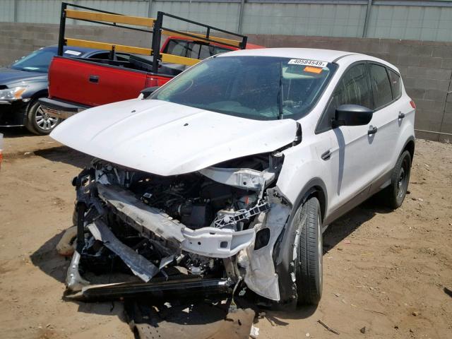 1FMCU0F73GUB07547 - 2016 FORD ESCAPE S WHITE photo 2