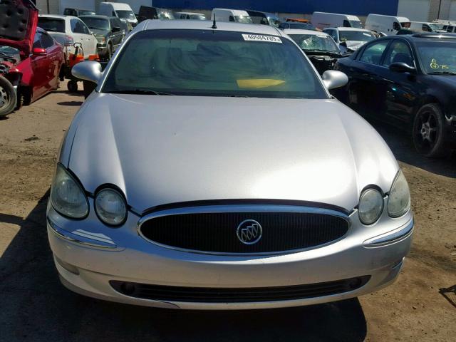 2G4WE567951255783 - 2005 BUICK LACROSSE C SILVER photo 10