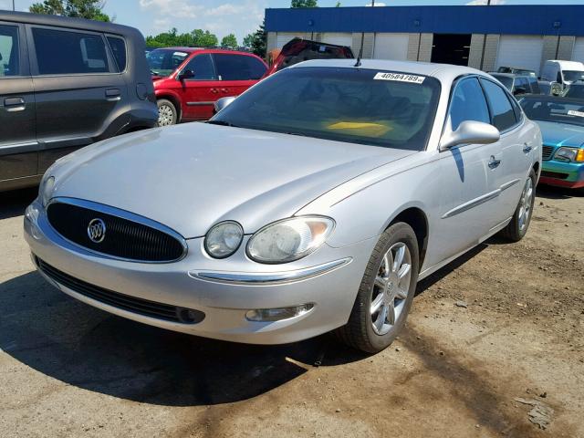 2G4WE567951255783 - 2005 BUICK LACROSSE C SILVER photo 2