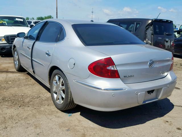 2G4WE567951255783 - 2005 BUICK LACROSSE C SILVER photo 3