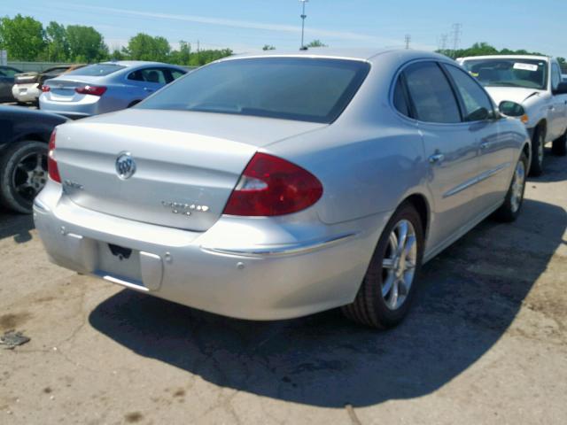 2G4WE567951255783 - 2005 BUICK LACROSSE C SILVER photo 4