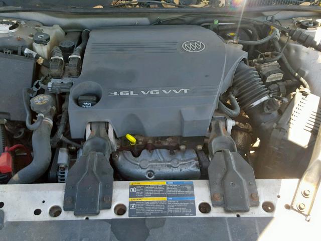 2G4WE567951255783 - 2005 BUICK LACROSSE C SILVER photo 7