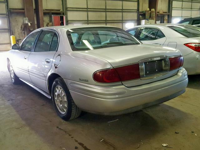 1G4HR54K5YU199242 - 2000 BUICK LESABRE LI SILVER photo 3