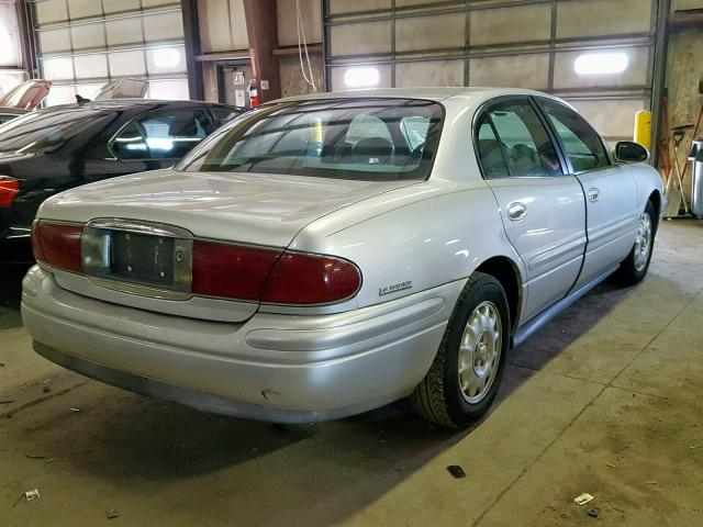 1G4HR54K5YU199242 - 2000 BUICK LESABRE LI SILVER photo 4