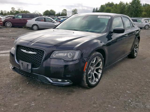 2C3CCABG2JH240673 - 2018 CHRYSLER 300 S BLACK photo 2