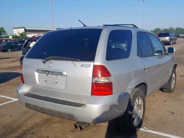 2HNYD18251H504022 - 2001 ACURA MDX SILVER photo 4