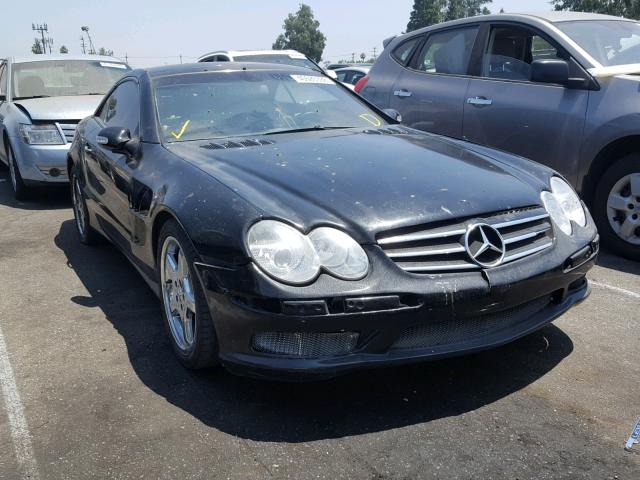 WDBSK75F23F052786 - 2003 MERCEDES-BENZ SL 500R BLACK photo 1