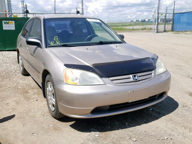 2HGES16402H931498 - 2002 HONDA CIVIC DX SILVER photo 1