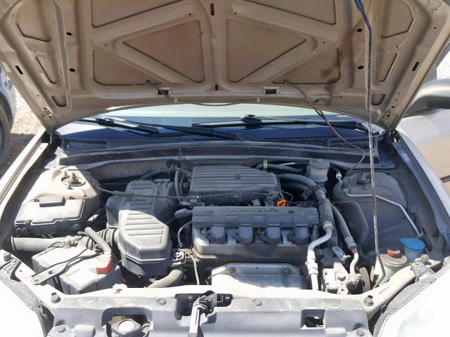 2HGES16402H931498 - 2002 HONDA CIVIC DX SILVER photo 7