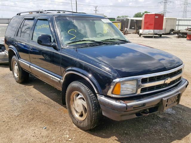 1GNDT13W9T2187348 - 1996 CHEVROLET BLAZER BLACK photo 1