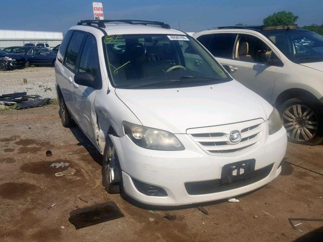 JM3LW28J750539430 - 2005 MAZDA MPV WAGON WHITE photo 1