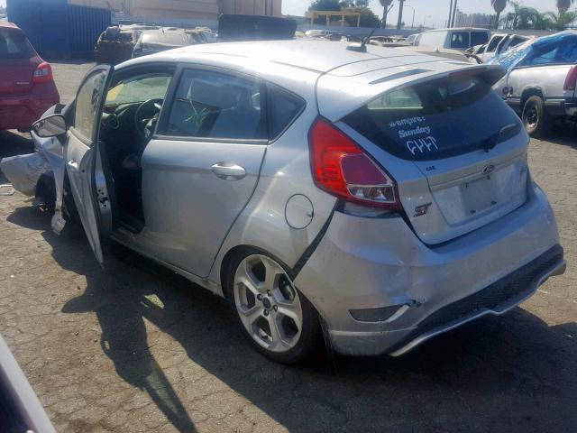 3FADP4GX3EM157264 - 2014 FORD FIESTA ST SILVER photo 3