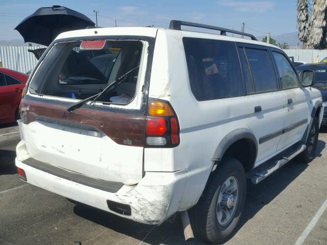 JA4LS21H12J041459 - 2002 MITSUBISHI MONTERO SP WHITE photo 4