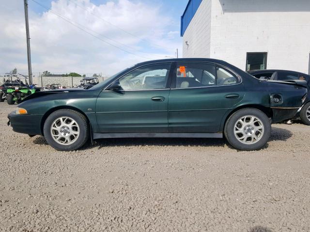 1G3WS52H3YF184816 - 2000 OLDSMOBILE INTRIGUE G GREEN photo 9